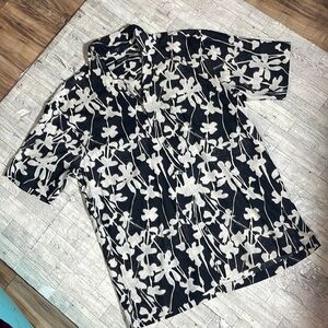 Nautica lightweight 100% silk dress shirt